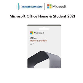 Phần mềm Microsoft Office Home & Student 2021 Chuyển được máy tính khác Hàng chính hãng