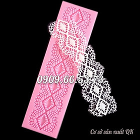 Khuôn viền rau câu silicon hoa văn kiểu - Mã số 1068