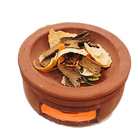 Mua Bếp đốt bồ kết thảo mộc tặng 50gr lá khuynh diệp khô