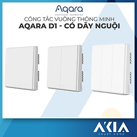 Mua Công tắc thông minh Aqara D1 hình vuông - Có Dây Nguội