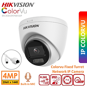 Mua Camera IP Dome Hikvision DS-2CD1347G0-LUF 4MP dòng ColorVu có màu và mic thu âm - hàng chính hãng