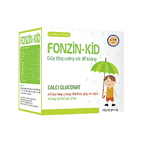 Fonzinkid (gói): Tăng cường sức đề kháng, tăng khả năng miễn dịch