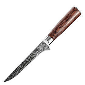 DAO - DAO BẾP NHẬT BẢN CLASSIC BONING THÉP DAMASCUS MÃ KDT120 VNS