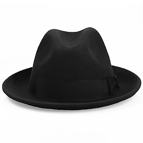 Mũ phớt nam len lông cừu phong cách châu Âu MP008 - 3 Màu sang trọng - Tặng kèm đế giữ form mũ