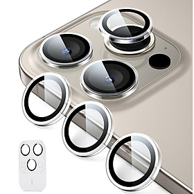 Kính Cường Lực siêu mỏng chống trầy xước bảo vệ ống kính camera ESR cho iPhone 15 Pro Max / 15 Pro / 14 Pro Max / 14 Pro - Hàng Chính Hãng