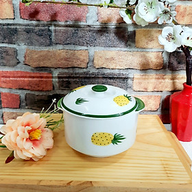 Mua Thố chưng yến gốm sứ Bát Tràng hàng vẽ tay xuất dư cao cấp