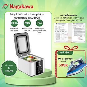 Mua Máy khử khuẩn thực phẩm Nagakawa NAG3906 - Hàng chính hãng