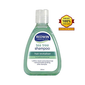 Dầu gội phục hồi Redwin Tea Tree Shampoo 250ml - giảm ngứa, dưỡng ẩm, giảm khuẩn, nấm
