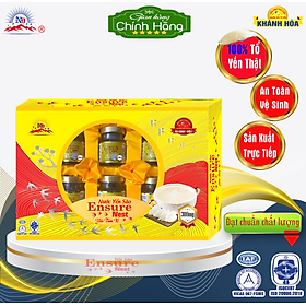 Yến Chưng Tam Vị Ensure Nest với 300mg Yến Hộp Quà Tặng có túi xách 6 hủ /70ml