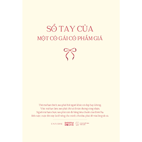 Sách - Sổ Tay Của Một Cô Gái Có Phẩm Giá