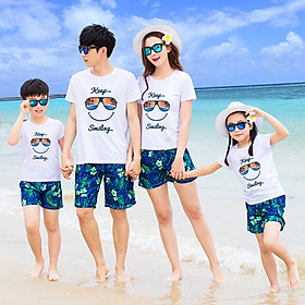 Áo Thun Gia Đình Đi Biển Mẫu Hot MS016