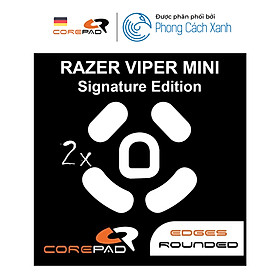 Feet chuột PTFE Corepad Skatez PRO Razer Viper Mini Signature Edition (2 bộ) - Hàng chính hãng
