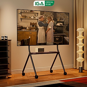 Mua Giá treo tivi di động 32-80 INCH kệ treo tivi có bánh xe di chuyển khung thép phủ sơn chắc chắn thương hiệu IGA - GM189