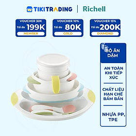 Bộ ăn dặm toàn diện cho bé T.L.I Richell