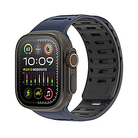 Mua Dây Đeo Cho Apple Watch Ultra  Apple Watch Series  Dux Ducis CS Series Magnetic Silicone  Nam Châm Từ Tính  Chạy Bộ. Bơi_ Hàng chính hãng