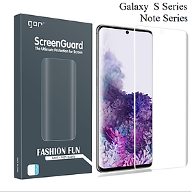 Mua Miếng Dán Dẻo Gor Cho Galaxy Note 8/9/10/10+/ Note 20 Ultra  Galaxy S8 Plus/S9/S9 Plus/S10/S10 Plus/S10e/S105G/S20/S20 Plus/S20 Ultra/S21 Ultra (Dán Full Màn Hình) - Hàng NHập Khẩu