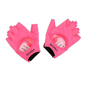 Women's  Building Training  Half Finger Gloves Non-Slip Sports  Gloves