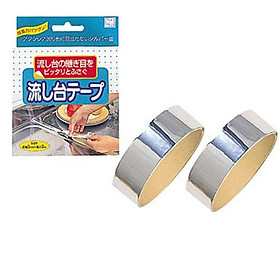 Mua Combo Băng dính nhôm dán kẽ hở ở bếp  bồn rửa bát  bề mặt kim loại nội địa Nhật Bản