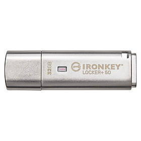 Mua USB Bảo Mật Kingston IronKey Locker+ 50 32GB - IKLP50/32GB - Hàng Chính Hãng