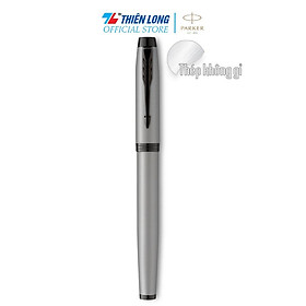 Bút lông bi cao cấp Parker IM Achromatic X-Matt Grey BT TB-2127925 - Thép không gỉ