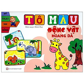 Sách - Tô Màu Động Vật Hoang Dã - Tân Việt Books