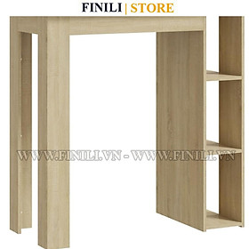 Mua Bàn bar FINILI thiết kế hiện đại nhiều màu sắc kết hợp 3 kệ đựng FNLO442