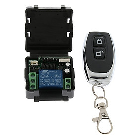 433 MHz DC 12V Learning Type 1 Way Radio Remote Control Switch