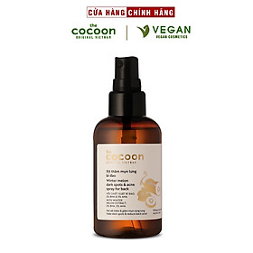 Xịt thâm mụn lưng bí đao cocoon 140ml thuần chay sạch mụn