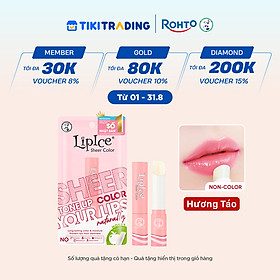 Son dưỡng môi hiệu chỉnh ửng hồng tự nhiên Lipice Sheer Color Hương Táo (Honey) 2.4g
