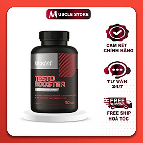 Ostrovit Testo Booster (90viên), Hỗ Trợ Tăng Cường Sinh Lý, Hormone Testosterone Nam Giới, Hỗ Trợ Phát Triển Cơ Bắp