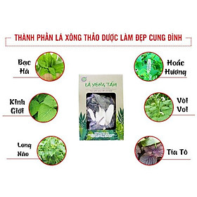 Combo Hộp Lá Xông Tắm Thảo Dược Cung Đình Cho Mẹ Bầu Sau Sinh Tiện Lợi