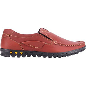 Giày Mọi Nam Huy Hoàng HT7707 - Nâu Đỏ