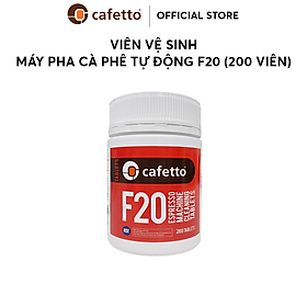 Mua  Hàng chính hãng  Viên vệ sinh máy pha cà phê tự động Cafetto F20 (100 Viên/ 200 Viên)