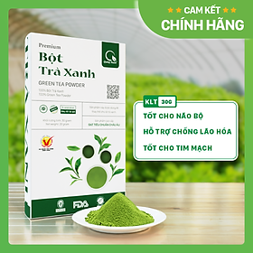 Bột Trà Xanh Quảng Thanh sấy lạnh nguyên chất - Tốt cho não bộ