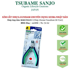 Mua Kìm Cắt Nhựa Gundam Chuyên Dụng KEIBA 110MM: HNC-D14 | Thép Hợp Kim MARUTOLOY 1  Chrome Vanadium CR-V70C  - Made In Japan