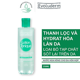 Nước Hoa Hồng Evoluderm Cho Da Hỗn Hợp (250ml)