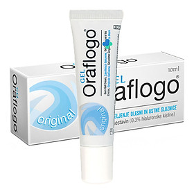 Gel bôi hỗ trợ giảm sưng viêm, lở loét miệng - Oraflogo Original gel tuýp 10ml
