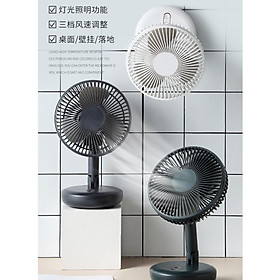 Mua Quạt sạc tích điện gấp gọn DP-7680 - có thể treo tường