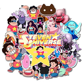 Sticker 50 miếng hình dán Steven Universe - hàng nhập khẩu
