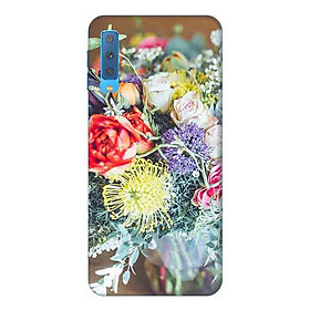 Ốp Lưng Dành Cho Điện Thoại Samsung Galaxy A7 2018 - Flower - Mẫu 9