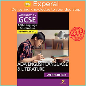 Sách - AQA English Language and Literature Workbook: York Notes for GCSE (9-1) by Steve Eddy (UK edition, paperback)