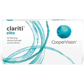 Kính áp tròng Silicone Hydrogel CLARITI ELITE 1 tháng - Có Đến 10 Độ