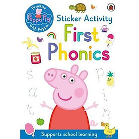 Sách - Peppa Pig: Practise with Peppa: First Phonics : Sticker Activity Book by Peppa Pig (UK edition, paperback)