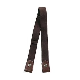 Hình ảnh Dây Đai Half Belt Thắt Lưng Nịt Quần Thun Chun Cúc Bấm Co Giãn Không Khoá