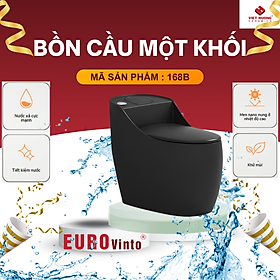 BỒN CẦU MỘT KHỐI EUROVINTO CAO CẤP MÃ 168B