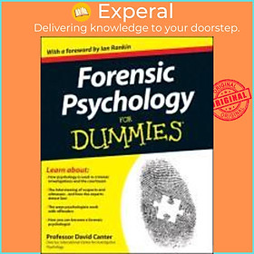 Sách - Forensic Psychology For Dummies by David V. Canter (US edition, paperback)