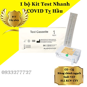 Kit Test Nhanh Covid 19 LABNOVATION Tại Nhà - Khay Thử Nghiệm Kháng Nguyên Virus SARS-CoV-2 - Xuất Hóa Đơn Khi Khách Yêu Cầu - Lẻ