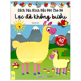Sách Dán Hình Đầu Đời Cho Bé: Lạc Đà Không Bướu
