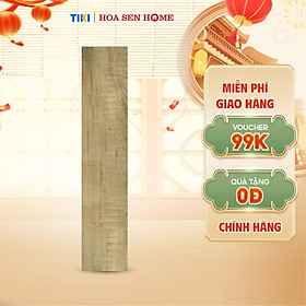 Mua Gạch men lát nền LUSTRA INDAL0201000003 vân gỗ  độ dày 9mm  xương gạch Porcelain hút ẩm dưới 0.5%  kích thước 200mmx1000mm  thùng 5 viên - Hàng chính hãng