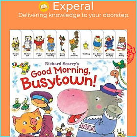 Sách - Richard Scarry's Good Morning, Busytown! by Richard Scarry (US edition, paperback)